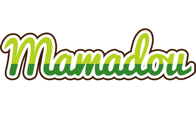 Mamadou golfing logo