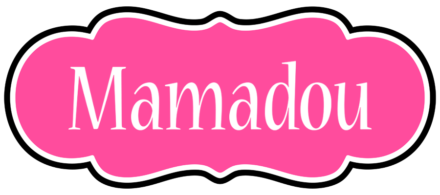 Mamadou invitation logo