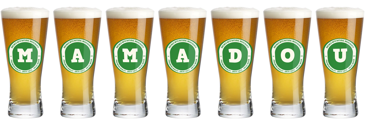Mamadou lager logo