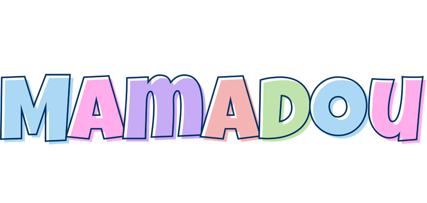 Mamadou pastel logo
