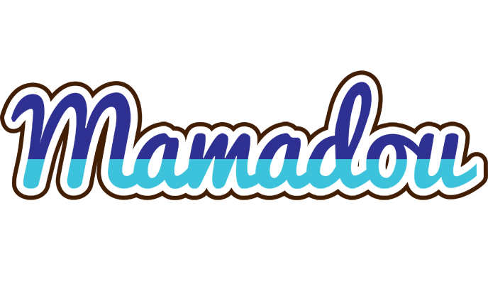 Mamadou raining logo