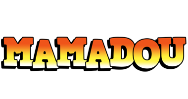 Mamadou sunset logo