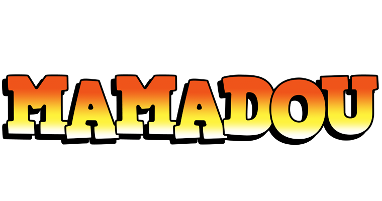 Mamadou sunset logo