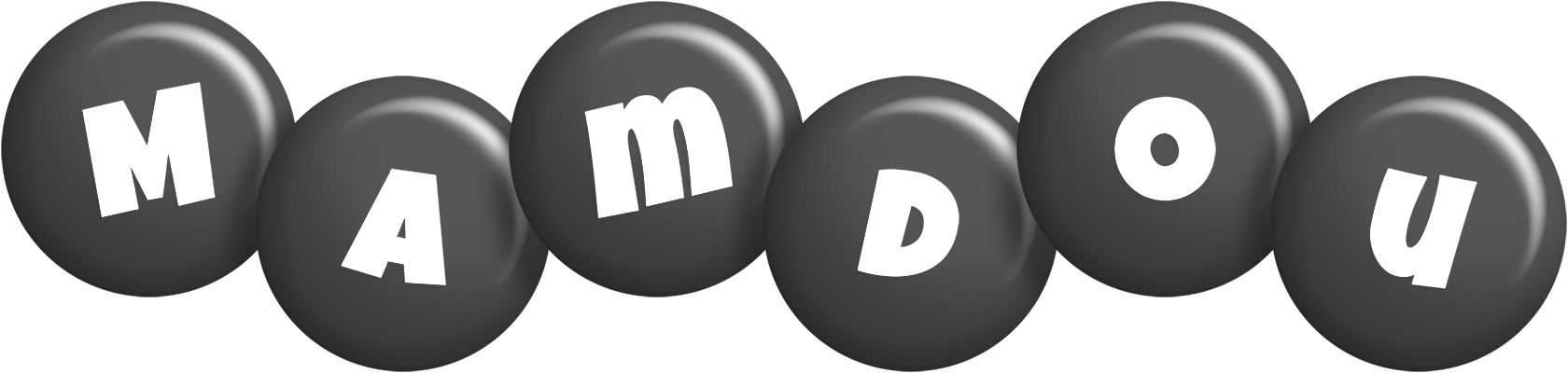 Mamdou candy-black logo