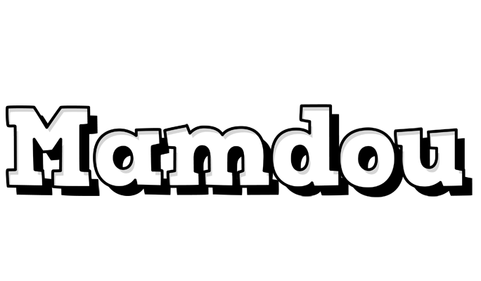 Mamdou snowing logo