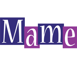 Mame autumn logo