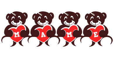 Mame bear logo