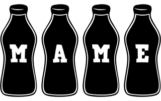 Mame bottle logo