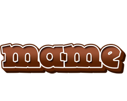 Mame brownie logo