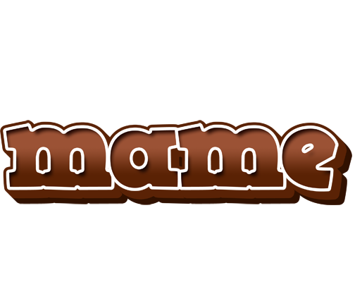 Mame brownie logo