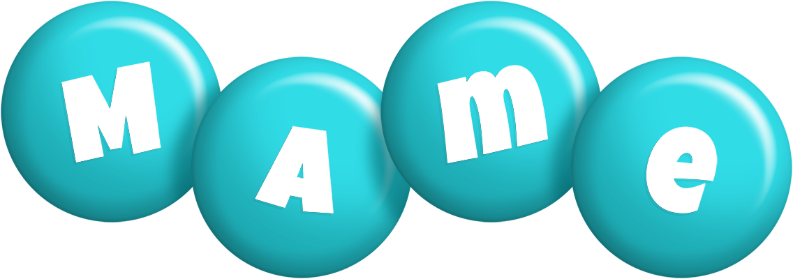 Mame candy-azur logo