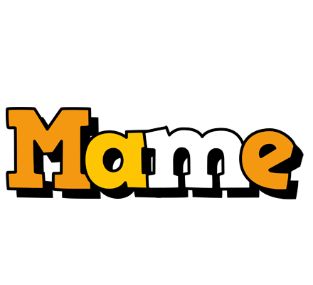 Mame cartoon logo