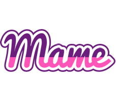Mame cheerful logo