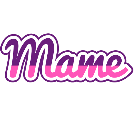 Mame cheerful logo
