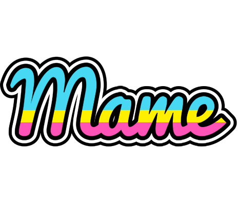Mame circus logo