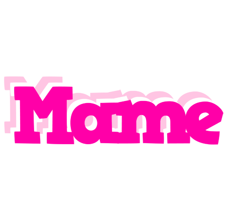 Mame dancing logo