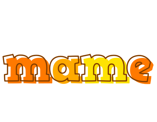 Mame desert logo