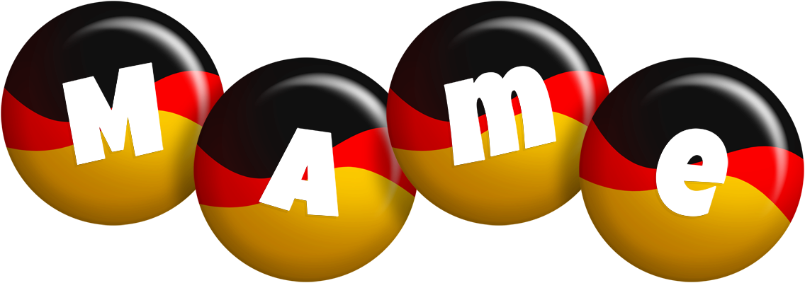 Mame german logo