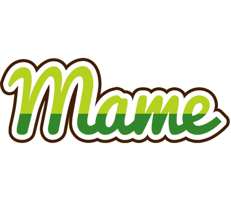 Mame golfing logo