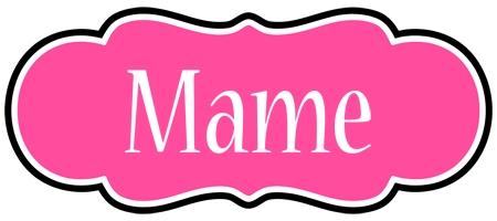 Mame invitation logo