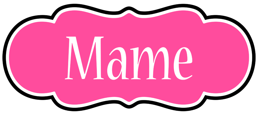 Mame invitation logo