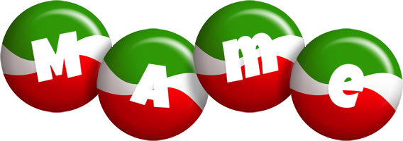 Mame italy logo