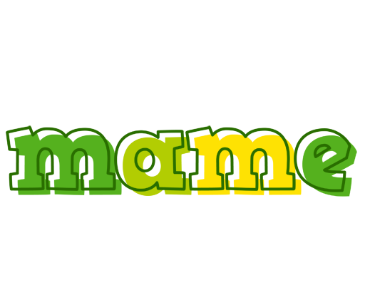 Mame juice logo
