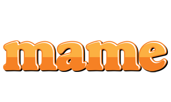 Mame orange logo