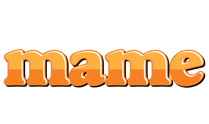 Mame orange logo