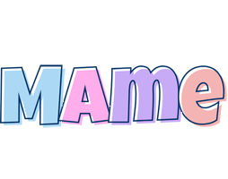 Mame pastel logo