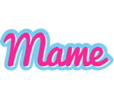 Mame popstar logo