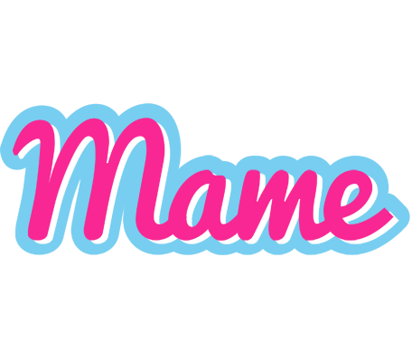 Mame popstar logo