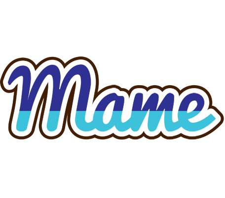 Mame raining logo