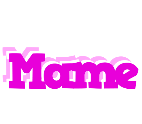 Mame rumba logo