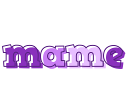 Mame sensual logo