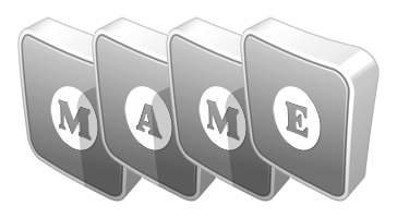 Mame silver logo