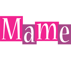 Mame whine logo