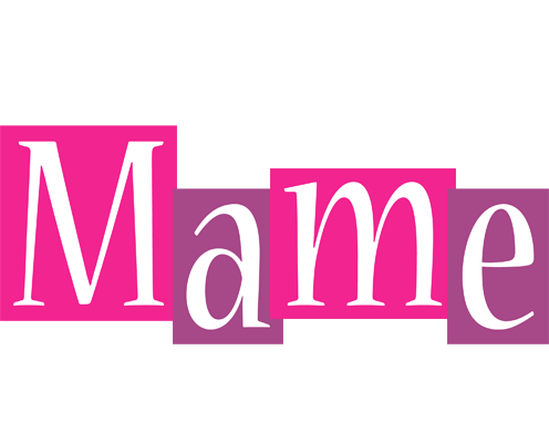 Mame whine logo