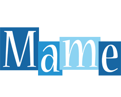 Mame winter logo