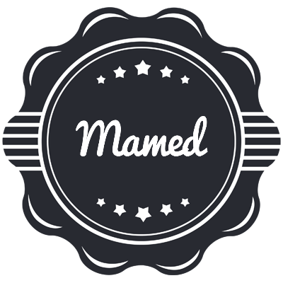 Mamed badge logo
