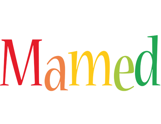 Mamed birthday logo