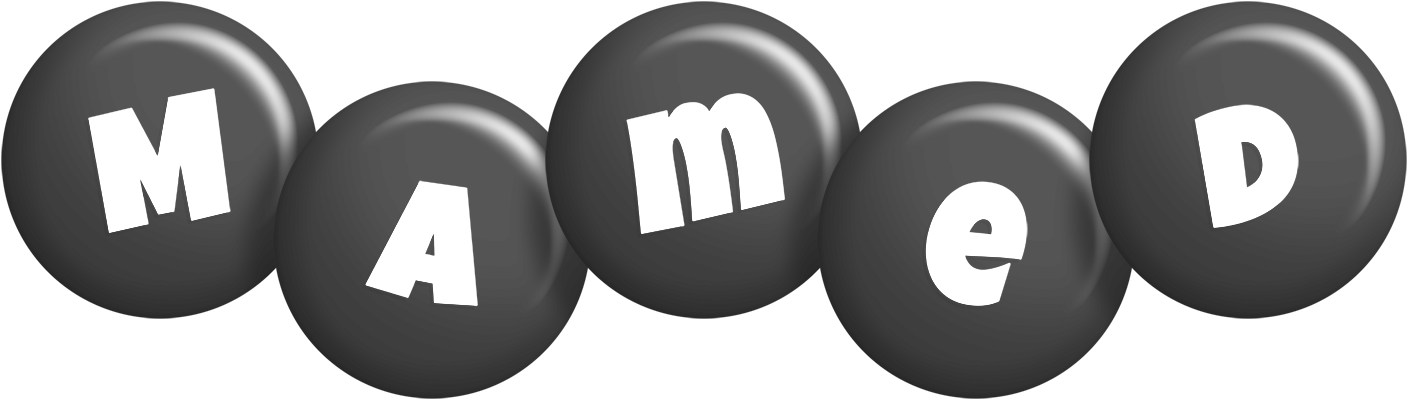 Mamed candy-black logo