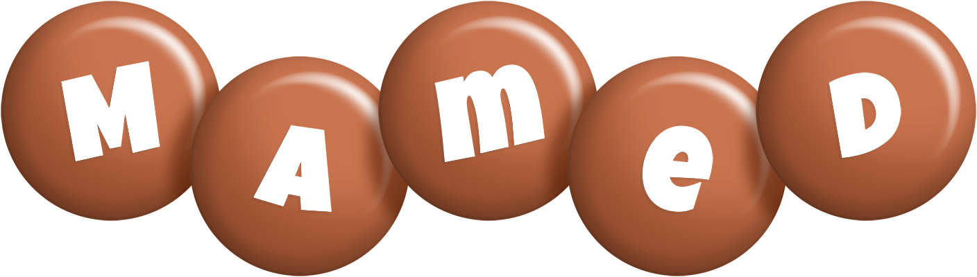Mamed candy-brown logo