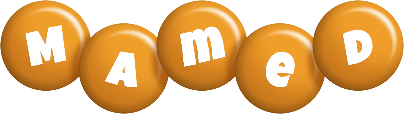 Mamed candy-orange logo