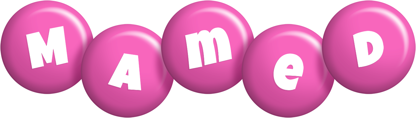 Mamed candy-pink logo