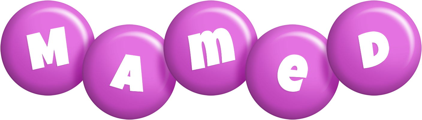 Mamed candy-purple logo