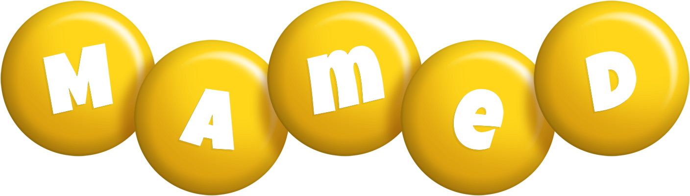 Mamed candy-yellow logo