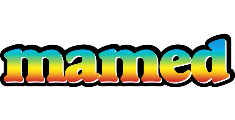 Mamed color logo