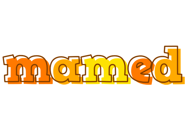Mamed desert logo