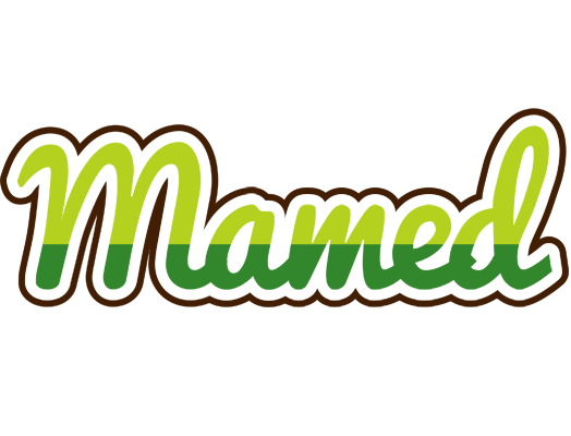 Mamed golfing logo